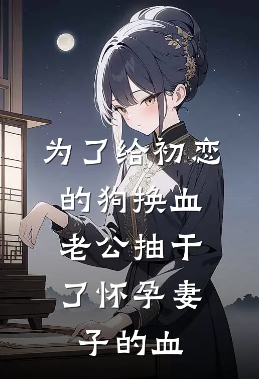 为了给初恋的狗换血，老公抽干了怀孕妻子的血