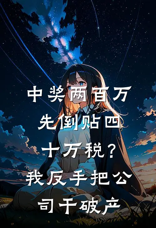 中奖两百万先倒贴四十万税？我反手把公司干破产