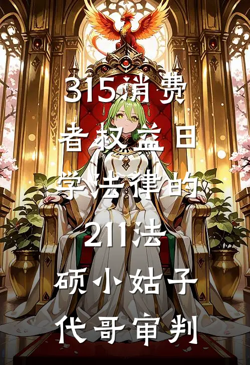 315消费者权益日，学法律的211法硕小姑子代哥审判